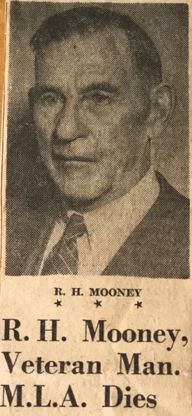 R.H. Mooney Obit